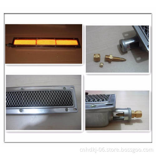 Commercial ceramic infrared gas burners for gas char broil grill